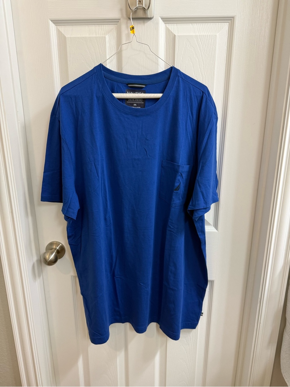 Nautica Men’s Royal Blue Deck Pocket T-Shirt
